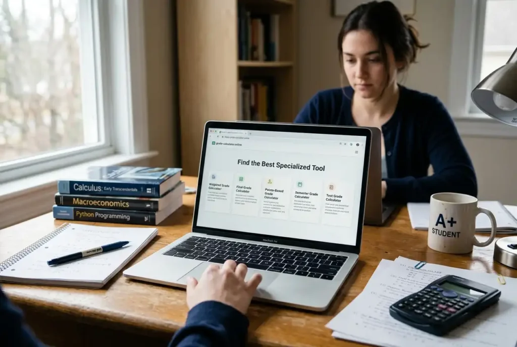 Specialized grade calculator tools for different grading needs